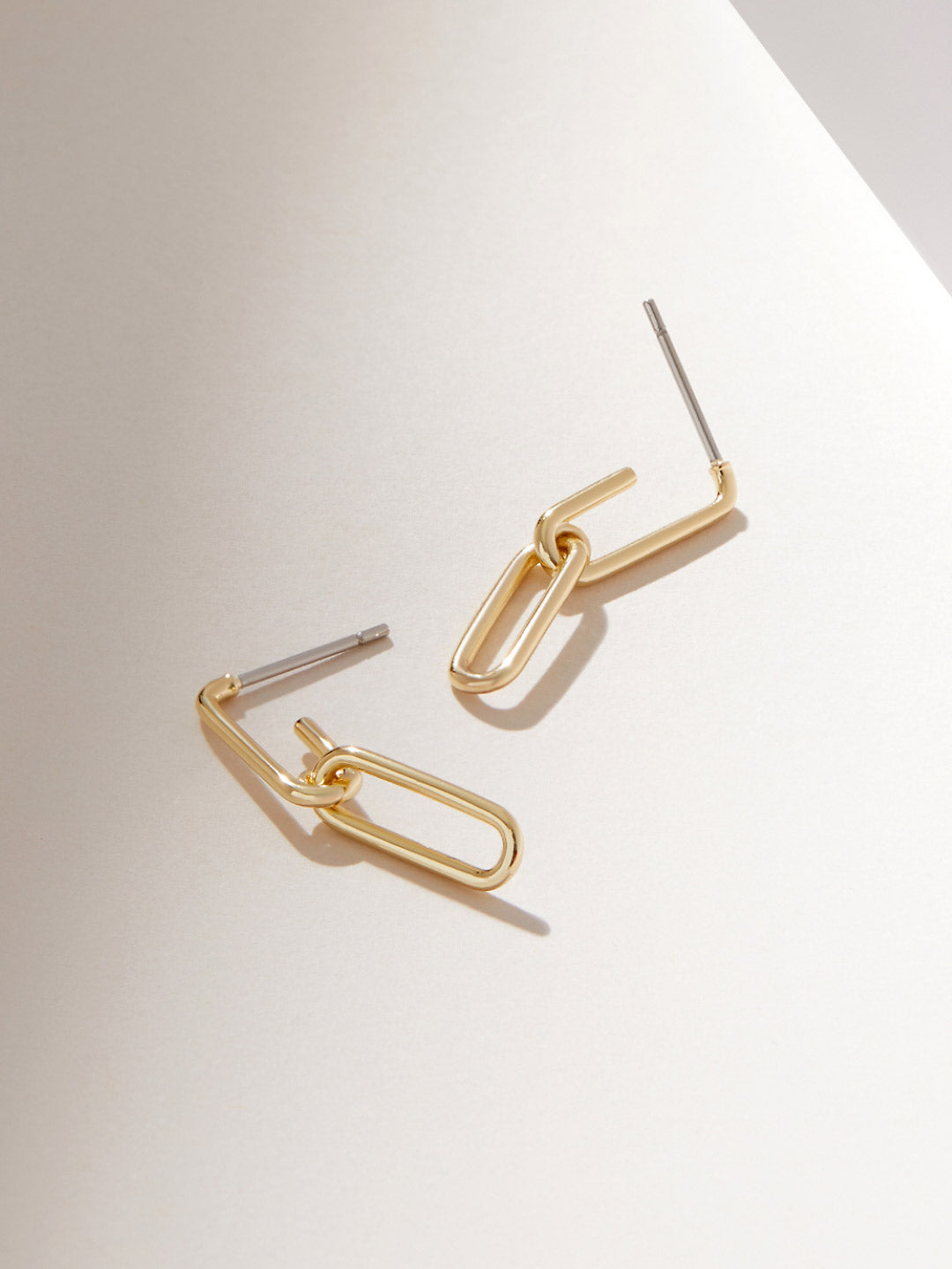 Ana Luisa Jewelry Earrings Drop Chain Link Earrings Helen Silver