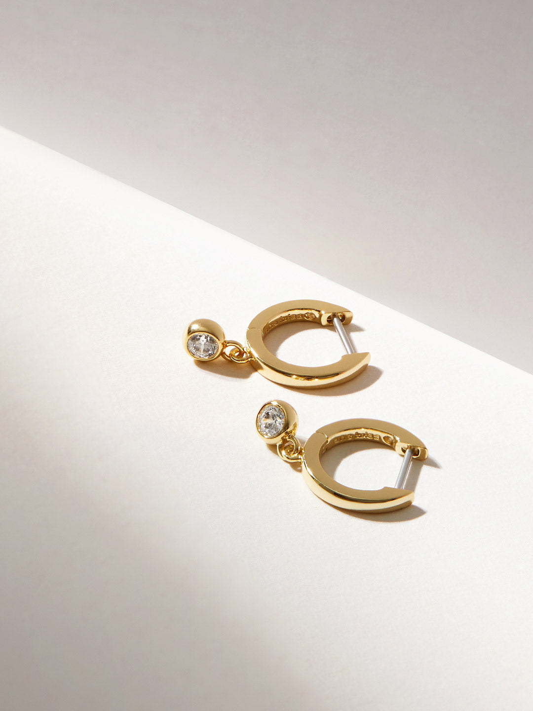 Ana Luisa Jewelry Earrings Drop Stone Drop Earrings Andra Gold