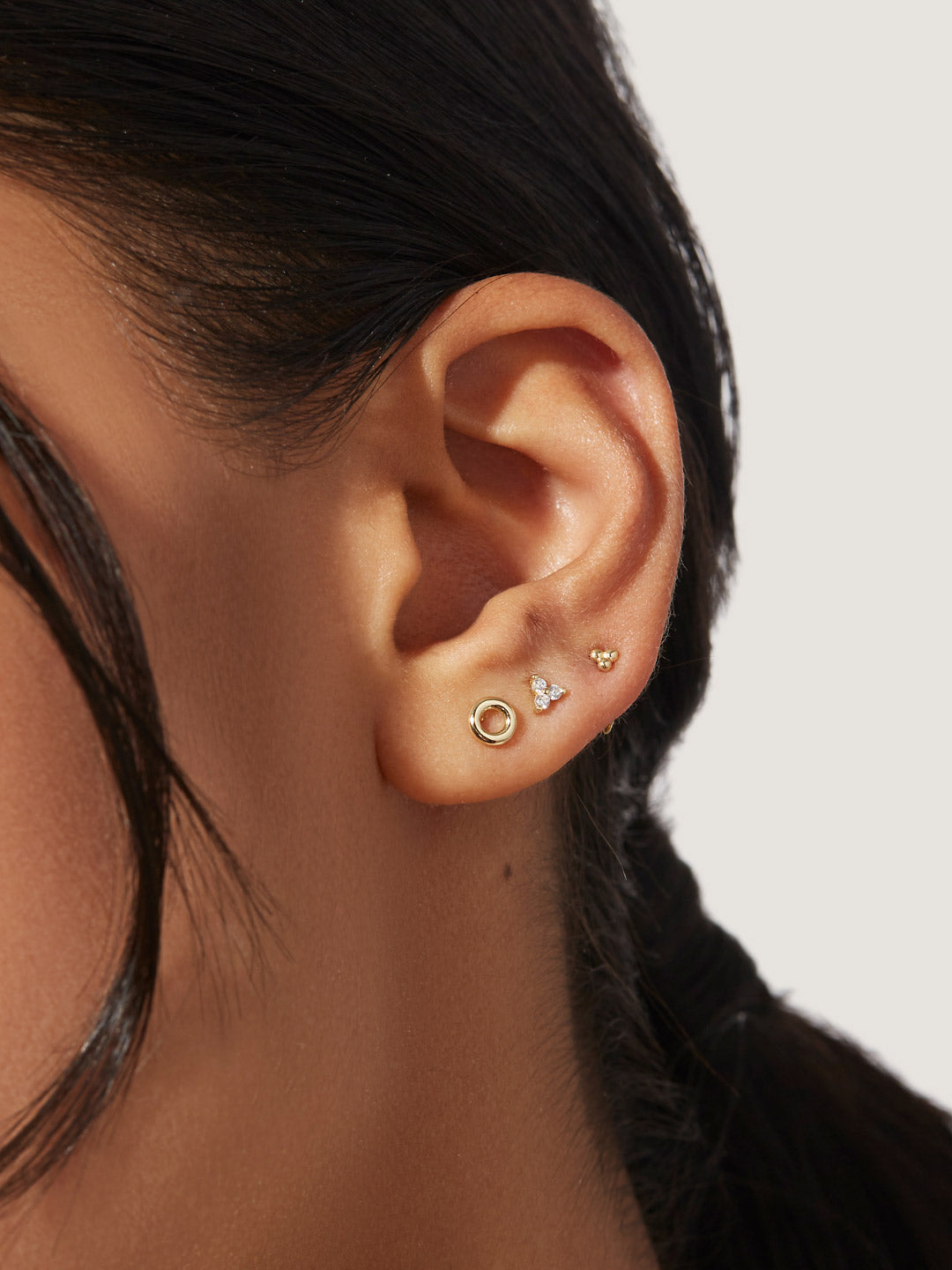 Ana Luisa Jewelry Earrings Stud Circle Earrings Suki Silver