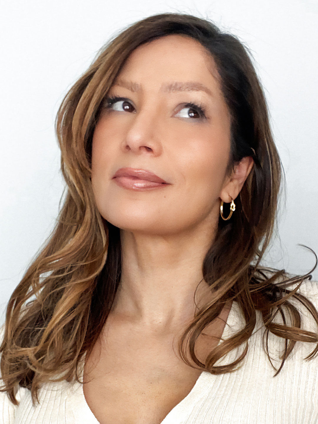 Ana Luisa Jewelry Knot Earrings Natasha Gold