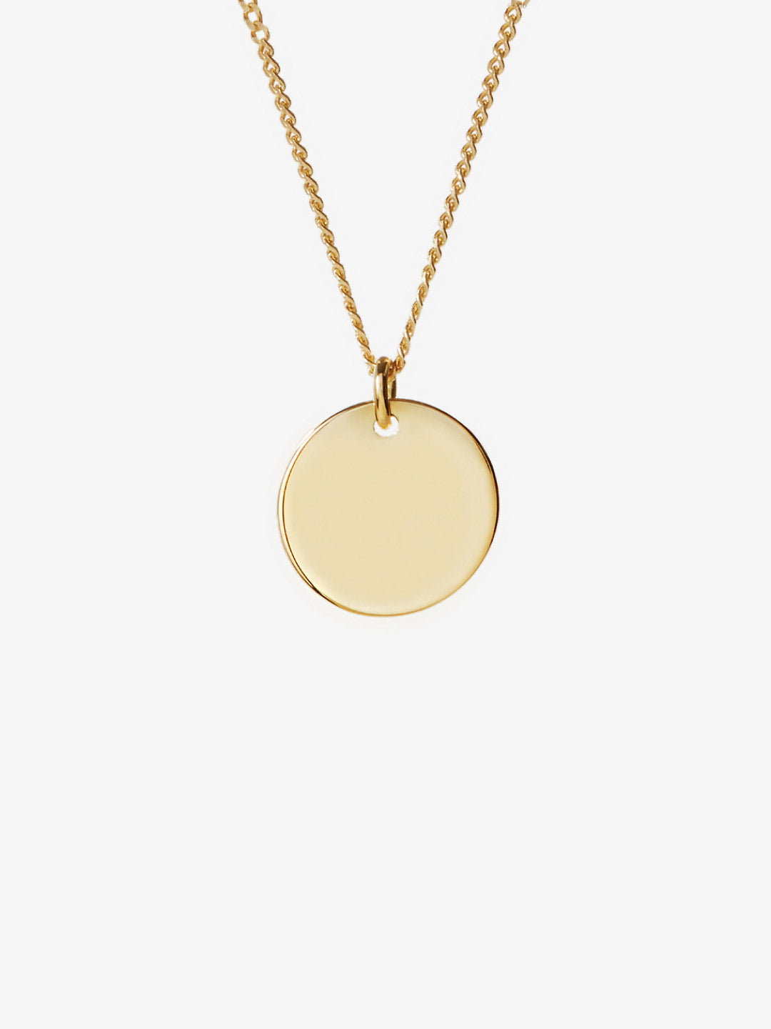 Ana Luisa Jewelry Necklaces Circle Pendant Cercle Silver