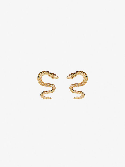 Ana Luisa Jewelry Earrings Studs Delicate Earrings Snake Earrings Boa Gold