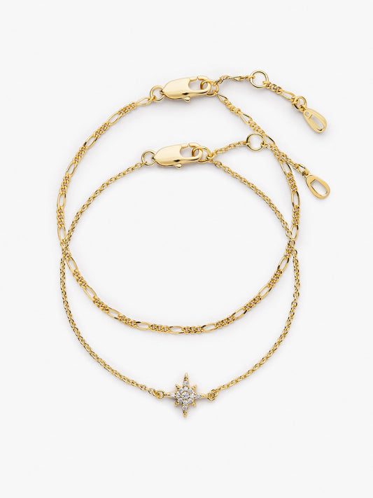 Ana Luisa Jewelry Bracelet Sets Star Bracelet Ayla Set Gold