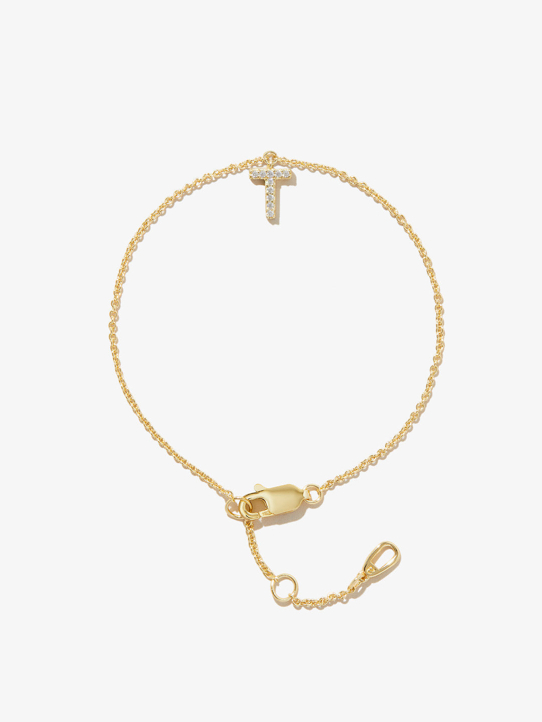 Initial Charm Bracelet - Letter Bracelet