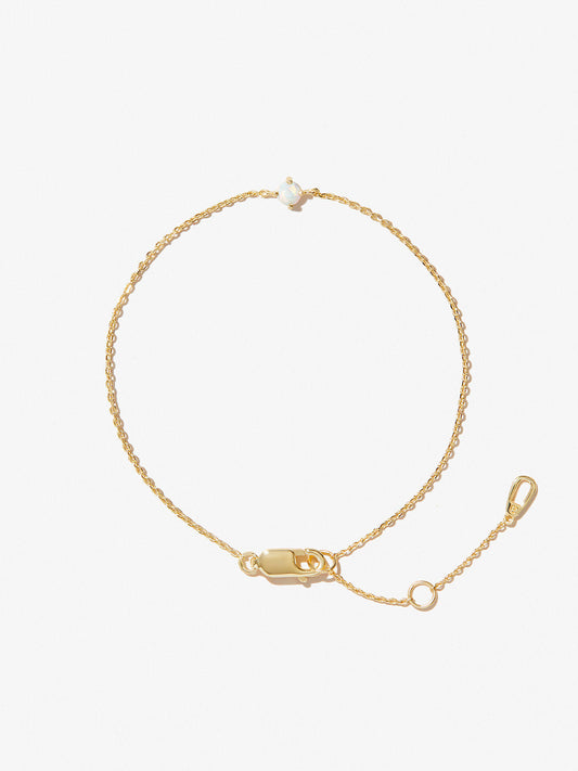 Ana Luisa Jewelry Bracelets Light Chains Opal Bracelet Nao Opal Silver