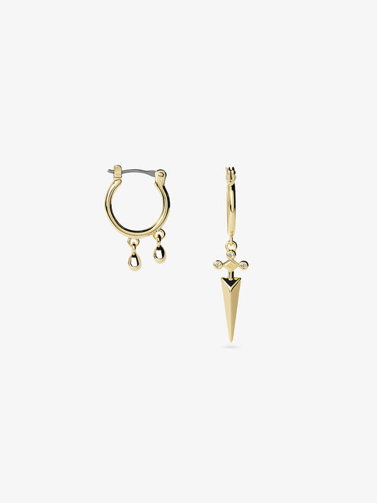 Ana Luisa Jewelry Co Creation Earrings Gold Dagger Earrings Hana Lee Gold