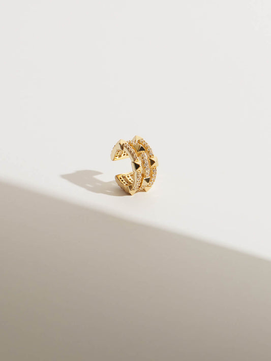 Ana Luisa Jewelry Earrings Cuff Earrings Rivet Ear Cuff Antoinette Silver