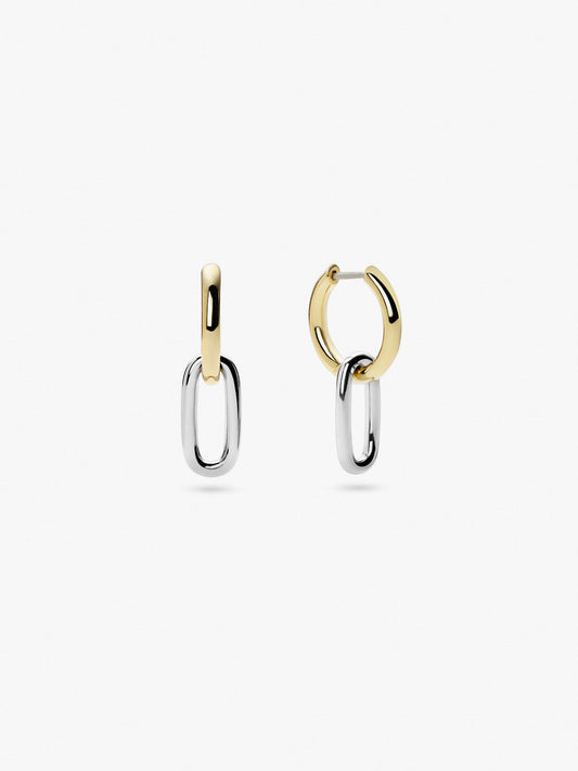 Ana Luisa Jewelry Earrings Drop Drop Earrings Sawyer Gold Rhodium