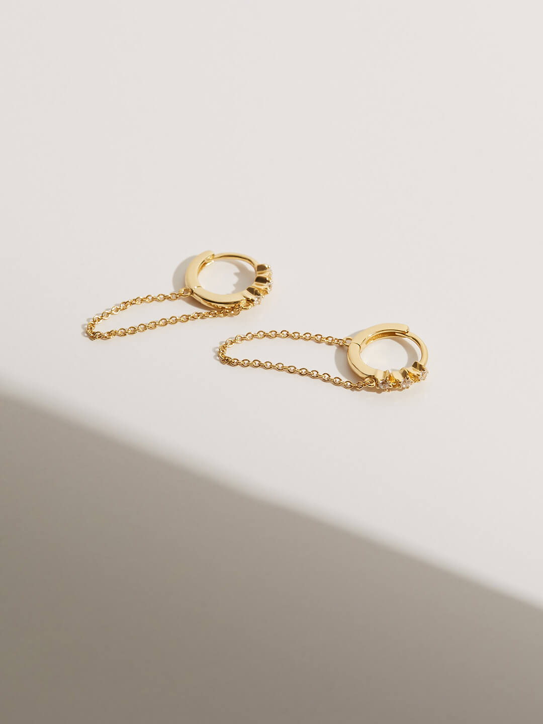 Ana Luisa Jewelry Earrings Drop Earrings Chain Earrings Sparkle Silver