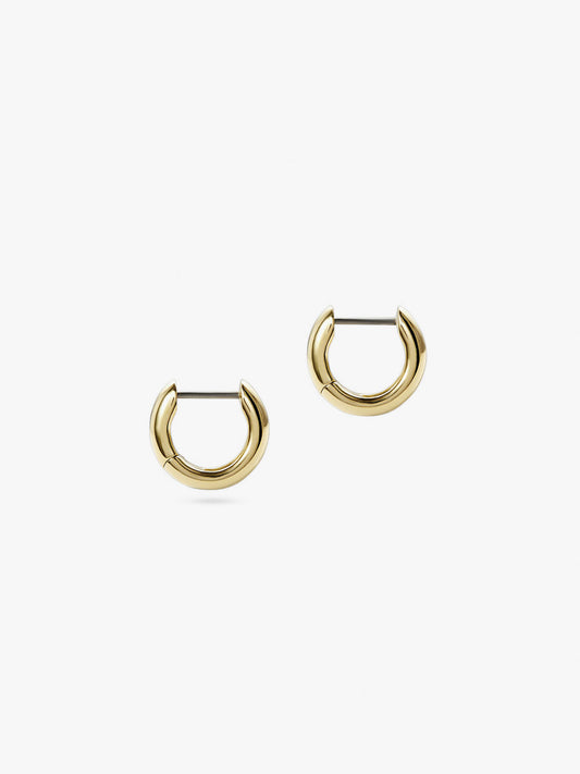Ana Luisa Jewelry Earrings Hoop Earring Bold Huggie Hoops Giulia Gold