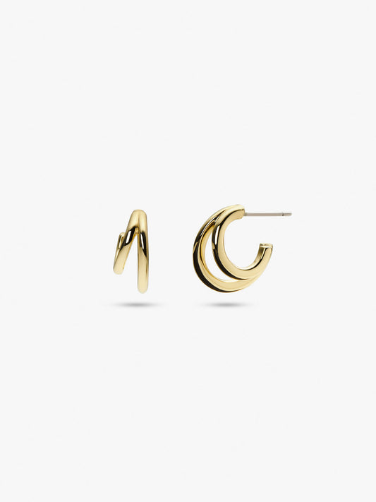 Ana Luisa Jewelry Earrings Hoop Earrings Double Hoop Earrings Scarlett Gold