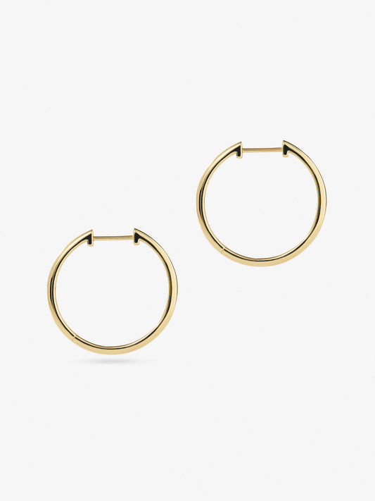 Ana Luisa Jewelry Earrings Hoop Earrings Endless Hoops Lo Medium Sterling Silver