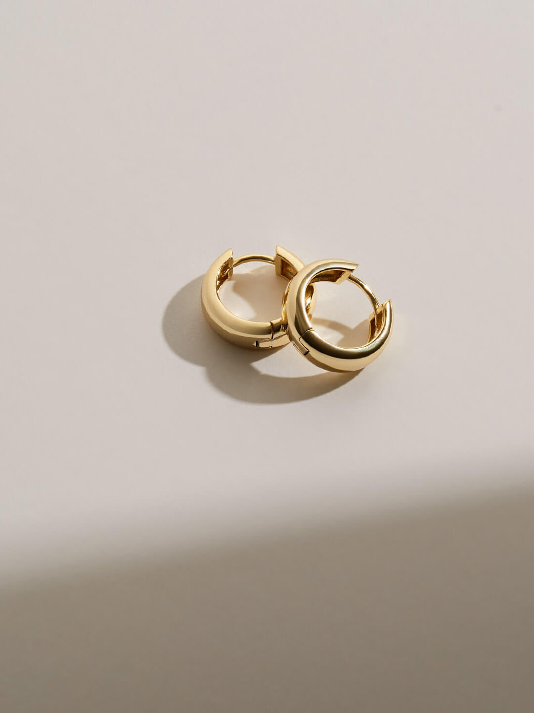 Ana Luisa Jewelry Earrings Hoop Earrings Mini Wide Hoop Earrings Kian Silver