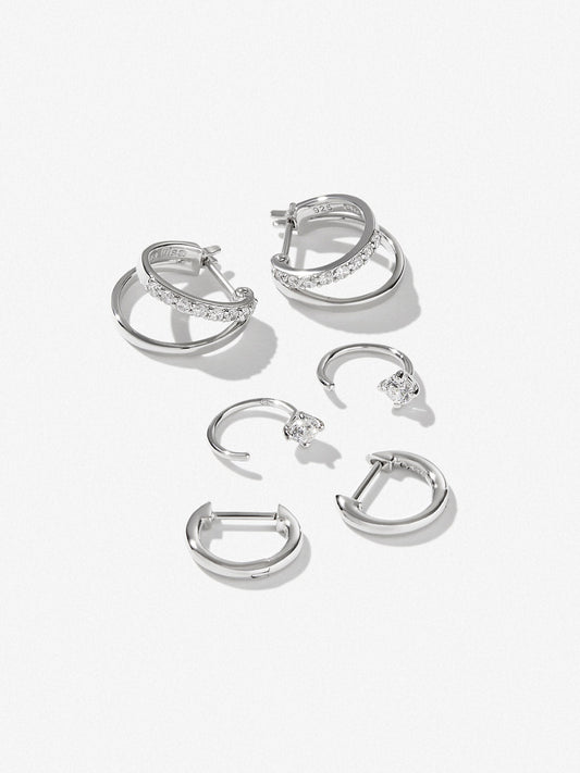 Ana Luisa Jewelry Earrings Silver Essentials Bundle Silver