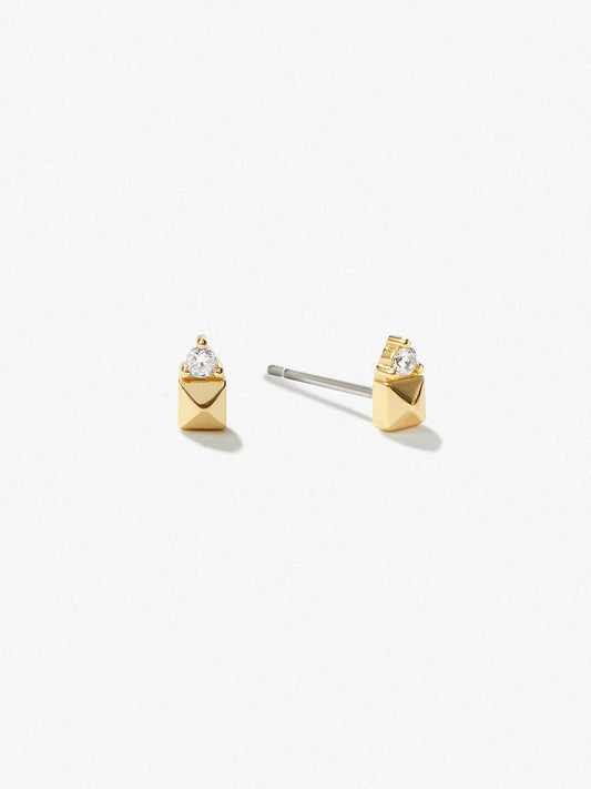 Ana Luisa Jewelry Earrings Stud Gold Stud Earrings Kai Silver