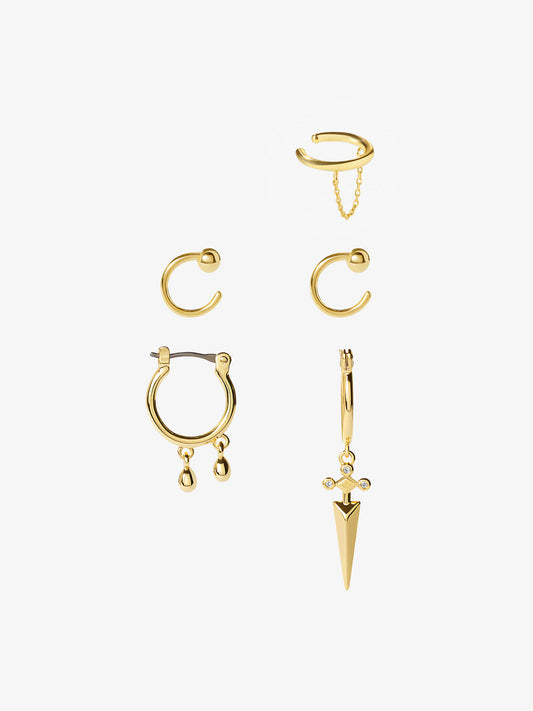 Ana Luisa Jewelry Earrings Wild One Bundle Silver