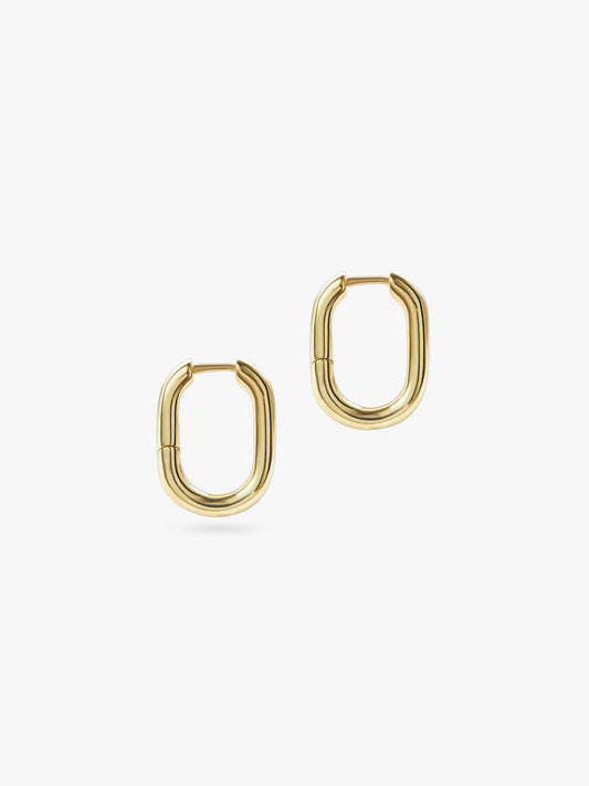 Ana Luisa Jewelry Hoop Earrings Gold Hoop Earrings Rox Small Silver