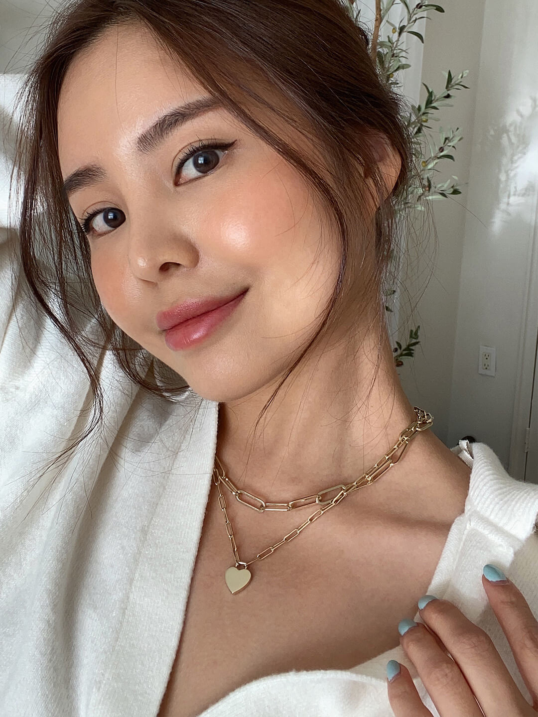 Ana Luisa Jewelry Necklace Layered Necklace Heart Necklace Set Summer Gold