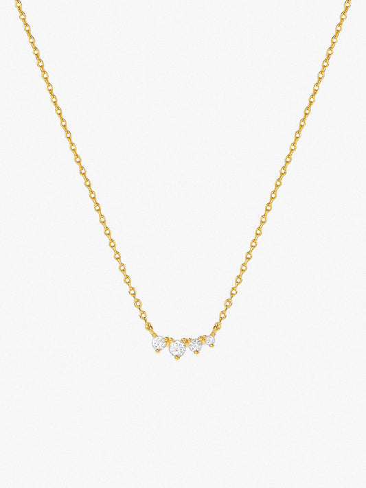 Ana Luisa Jewelry Necklaces Light Chains Dainty Gold Necklace Sallie Silver