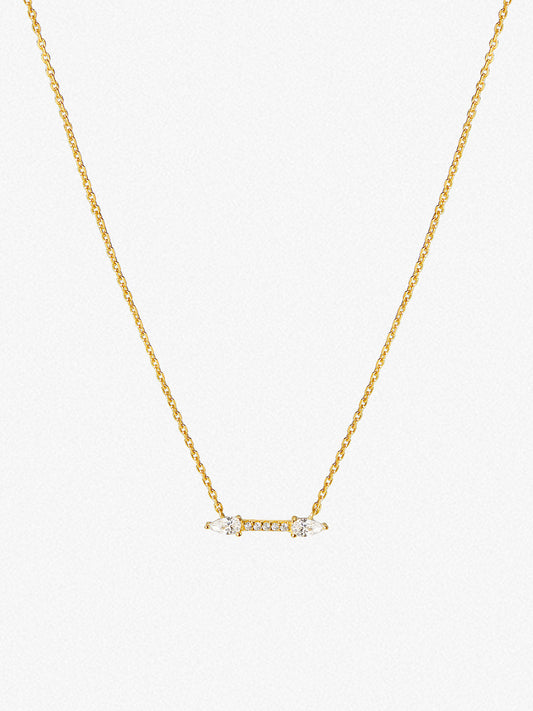Ana Luisa Jewelry Necklaces Pendants Arrow Necklace Ellie Silver