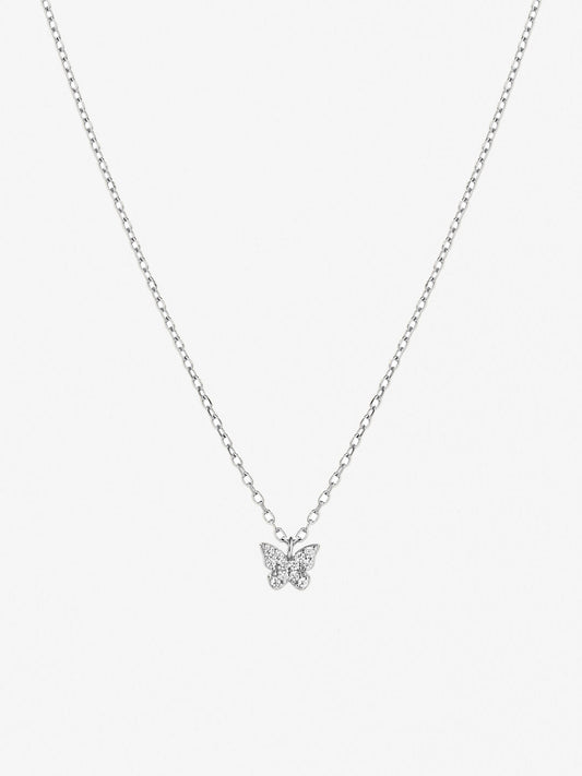 Ana Luisa Jewelry Necklaces Pendants Butterfly Necklace Souryaz Silver Silver