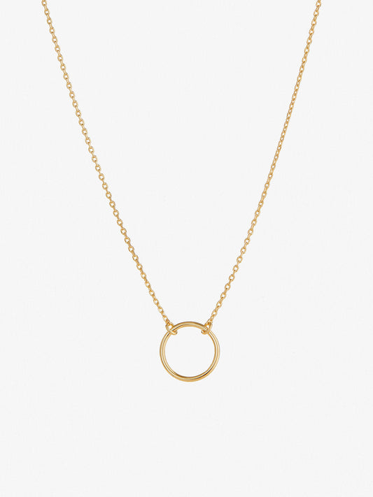 Ana Luisa Jewelry Necklaces Pendants Circle Necklace Loco Silver