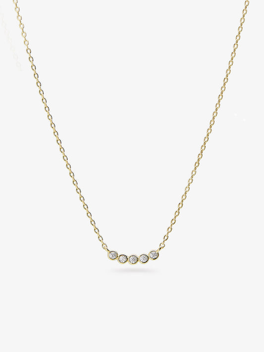 Ana Luisa Jewelry Necklaces Pendants Stone Pendant Necklace Sadie Silver