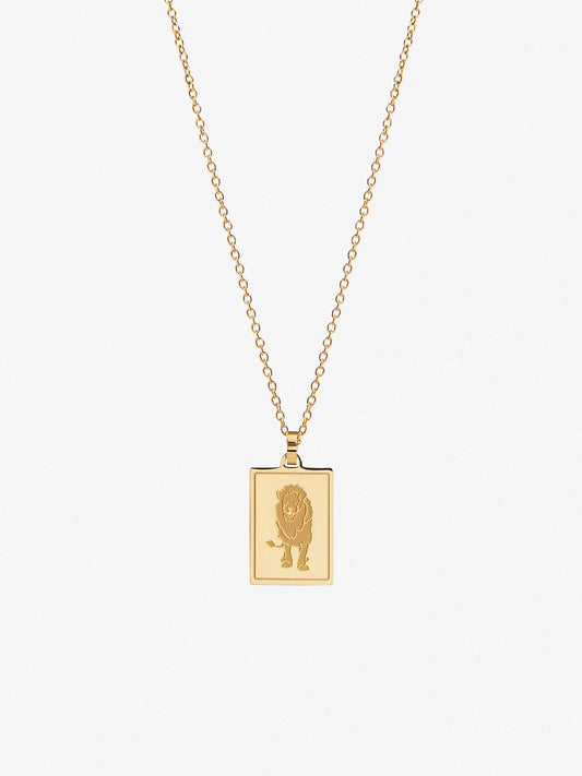 Ana Luisa Jewelry Necklaces Pendants Zodiac Necklace Leo Stainless Steel