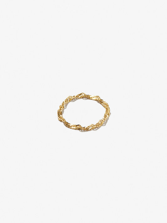 Ana Luisa Jewelry Rings Chain Ring Singapore Chain Ring Josie Gold