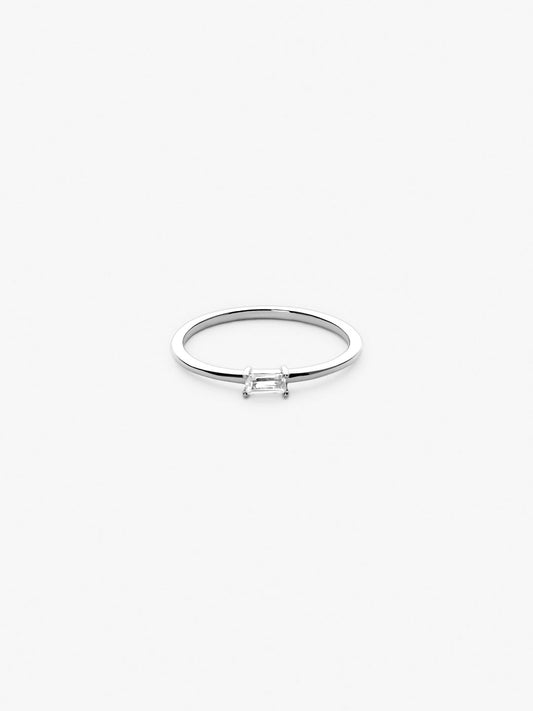 Ana Luisa Jewelry Rings Thin Bands Dainty Ring Paisley Silver