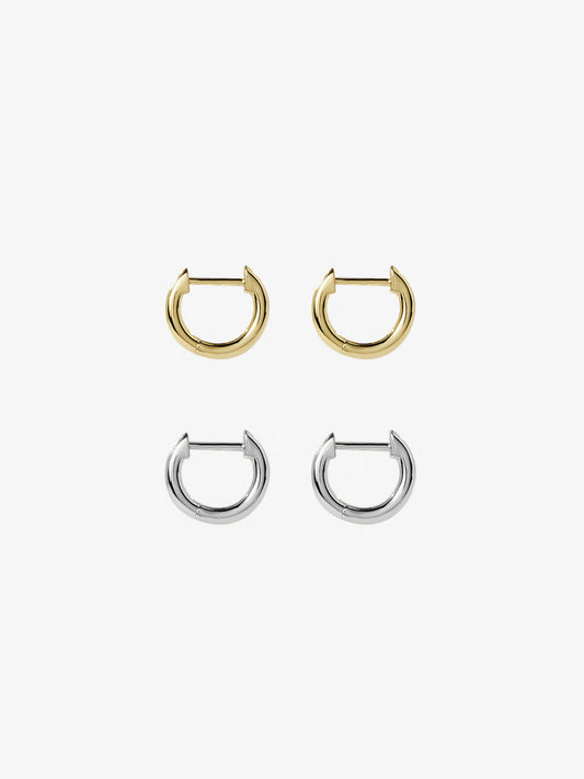 Ana Luisa Jewelry Staple Huggies Bundle Staple Huggies Bundle Silver Gold