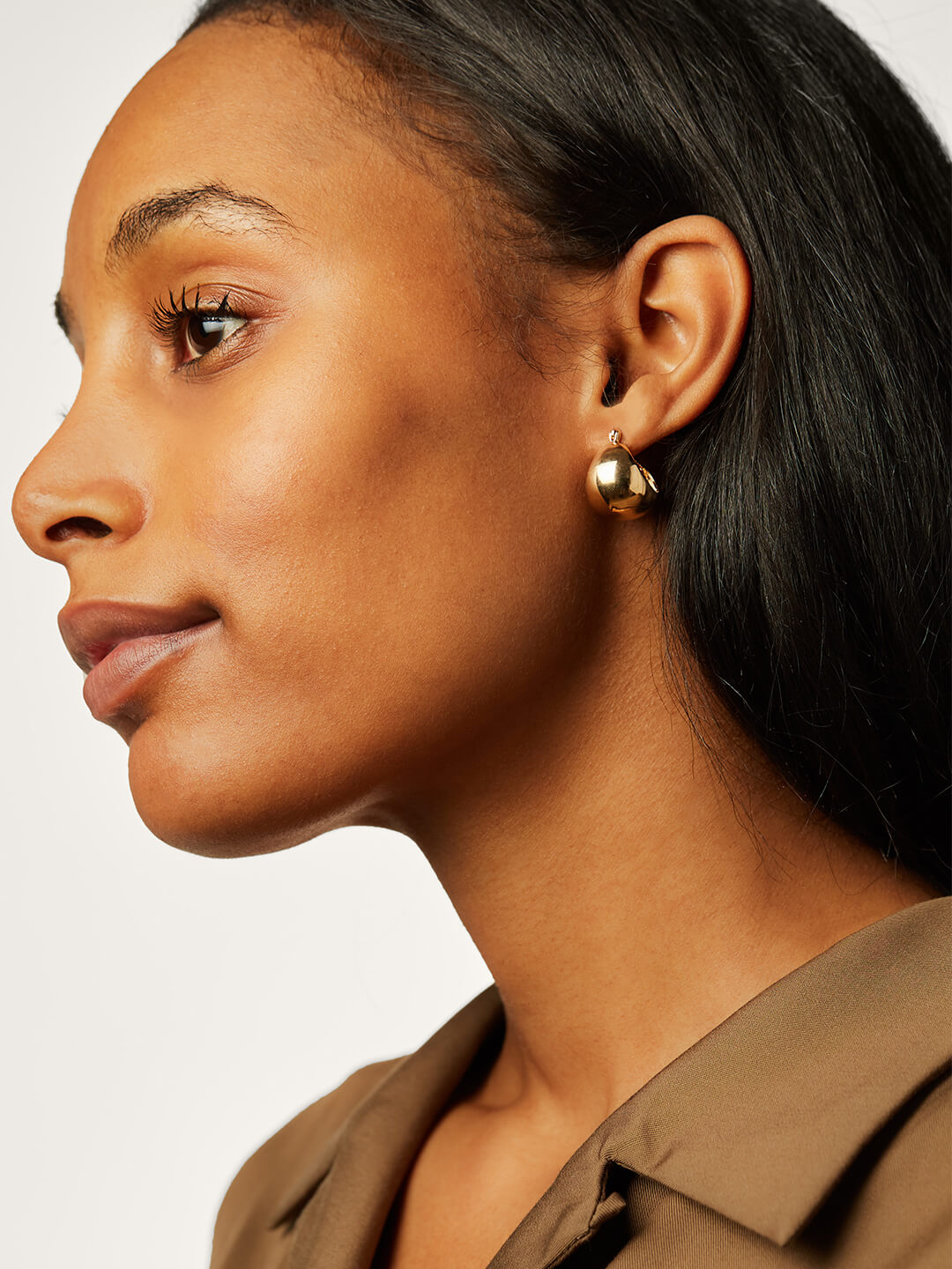 Ana Luisa Jewelry Earrings Hoop Earrings Abby Gold