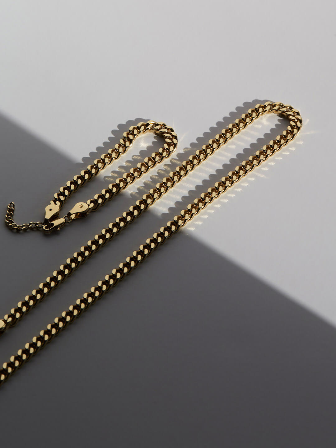 Ana Luisa Jewelry Necklaces Chain Necklace Curb Chain Necklace Adam Bold Gold Small