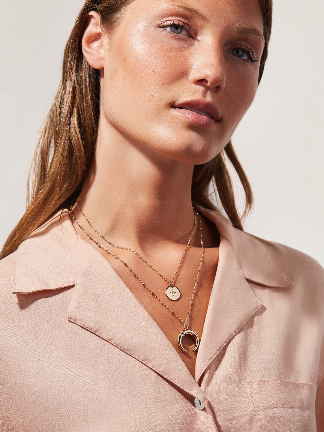 Ana Luisa Jewelry Necklaces Layered Necklaces Cardi Set Gold