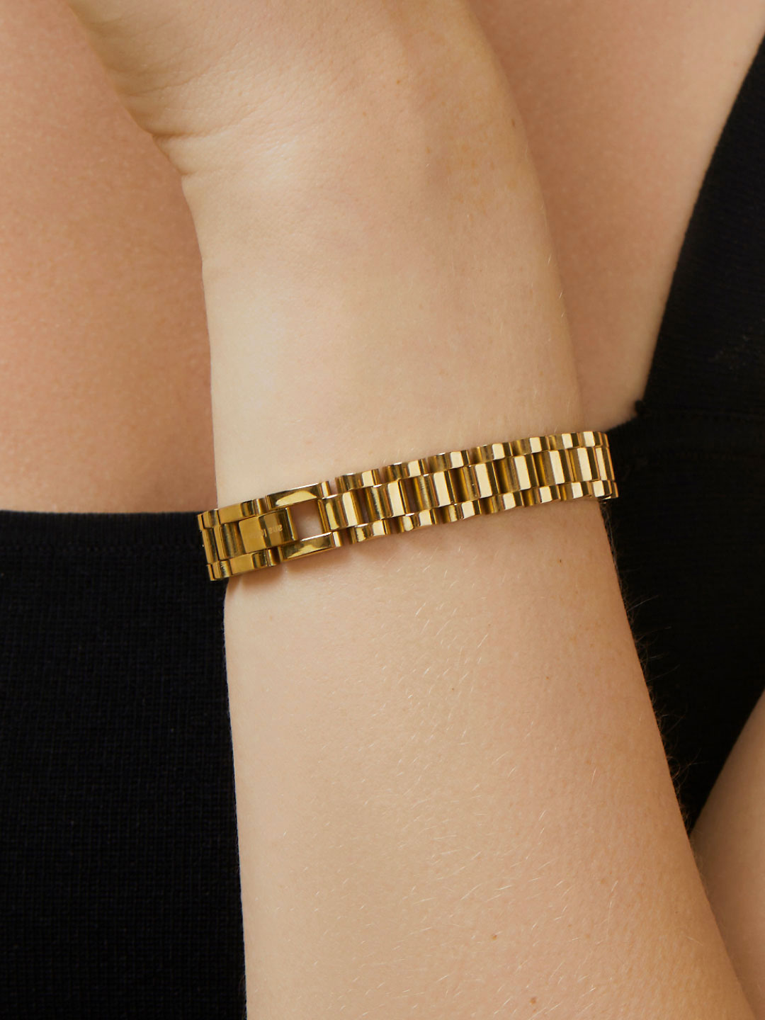 Ana Luisa Jewelry Bracelets Watch Strap Bracelet Ora Gold