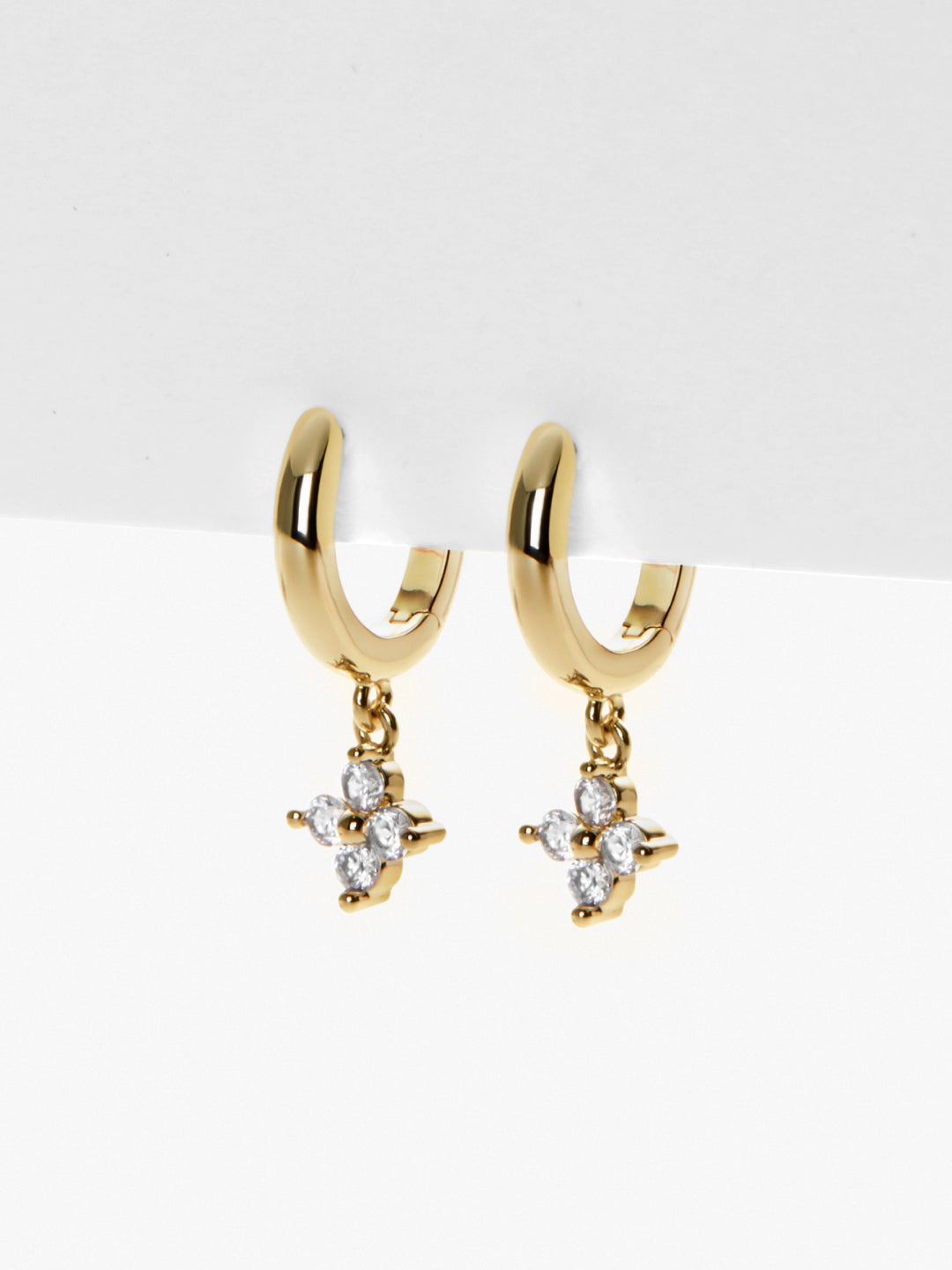 Ana Luisa Jewelry Earrings Huggie Gold Huggie Hoop Earrings Angela Gold