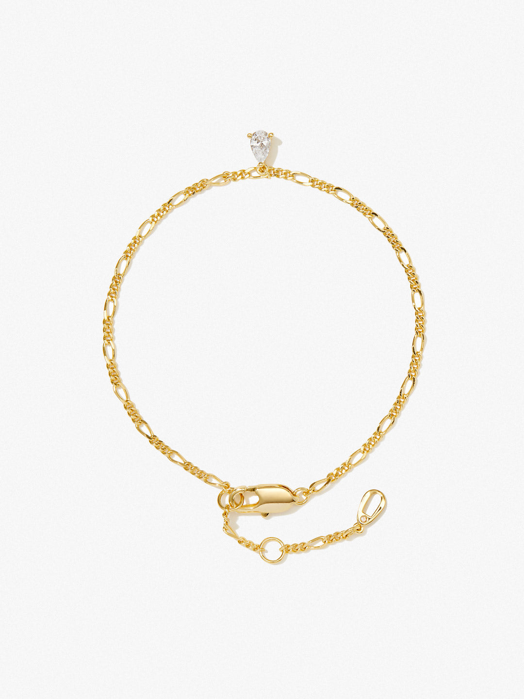 Ana Luisa Jewelry Bracelets Light Chains Figaro Bracelet Arabella Gold