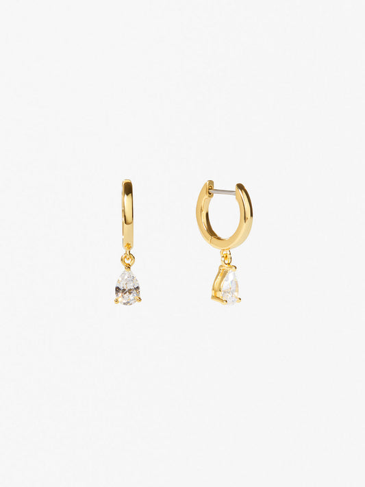 Ana Luisa Jewelry Earrings Hoop Earrings Delicate Drop Earrings Emme Gold