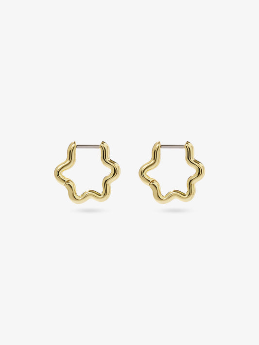 1 - Ana Luisa Jewelry Earrings Hoop Earrings Gold Hoop Earrings Onda Mini Gold