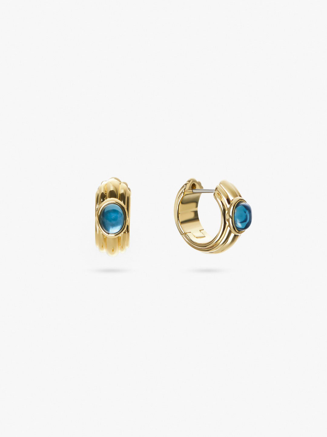 Ana Luisa Jewelry Earrings Small Hoops Glass Earrings Kinsley Gold