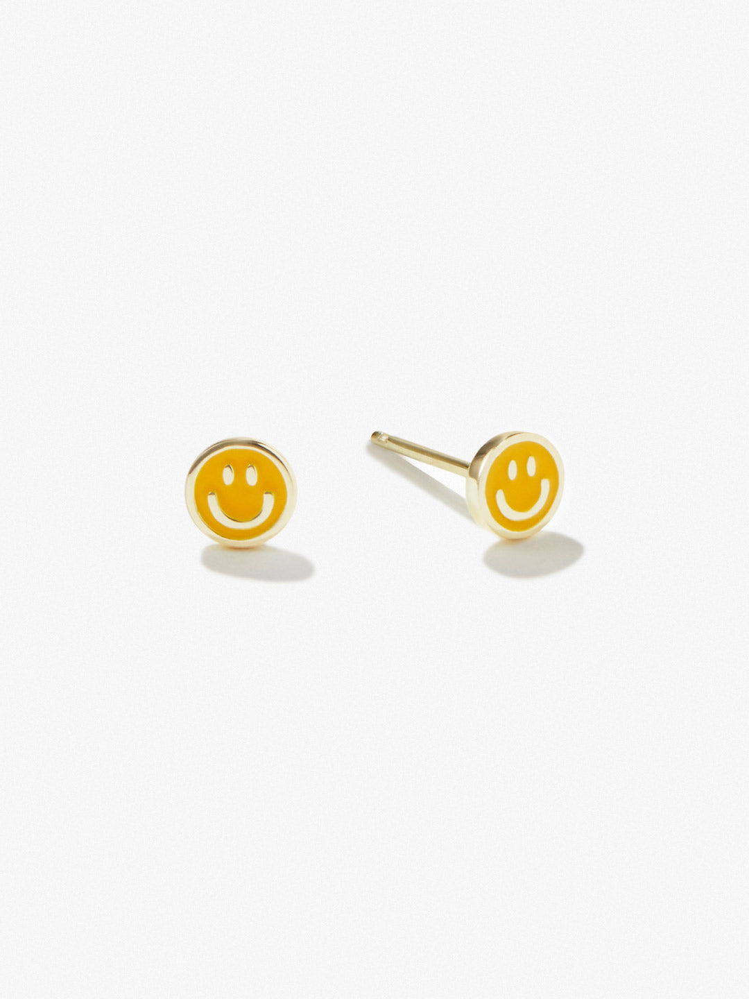 Ana Luisa Jewelry Earrings Stud Smiley Face Earrings Smiley Studs Silver