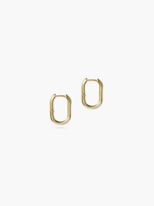 Ana Luisa Jewelry Hoop Earrings Gold Hoop Earrings Rox Mini Silver