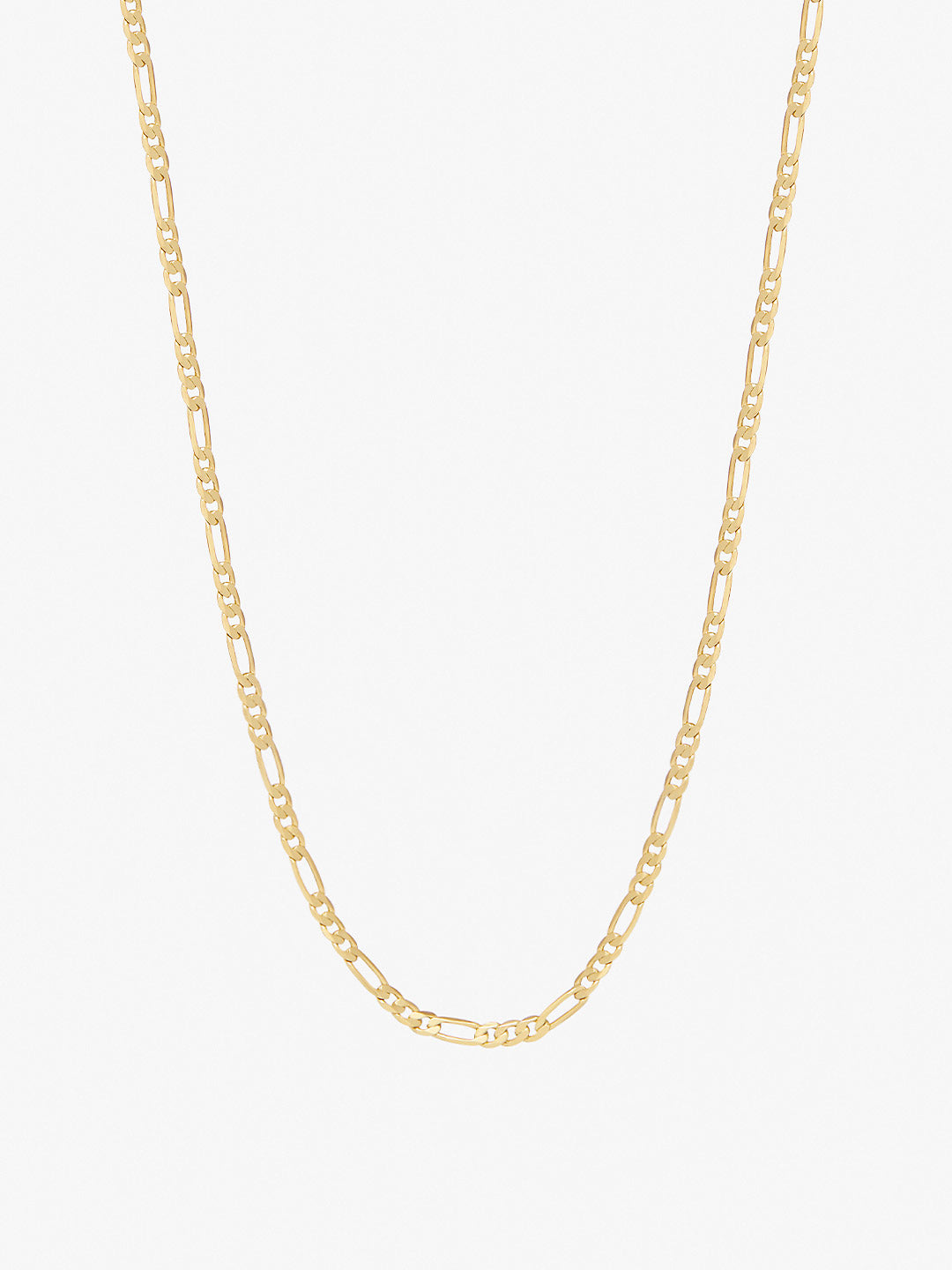 Ana Luisa Jewelry Necklace Chain Necklaces Figaro Chain Necklace Leo Regular Long Gold