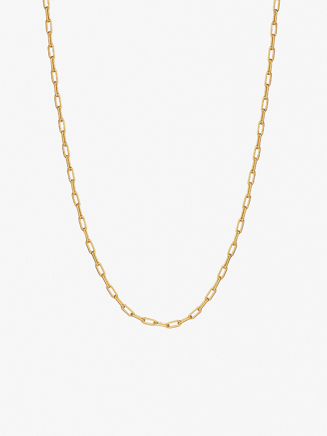 Ana Luisa Jewelry Necklaces Chain Link Chain Necklace Laura Slim Gold