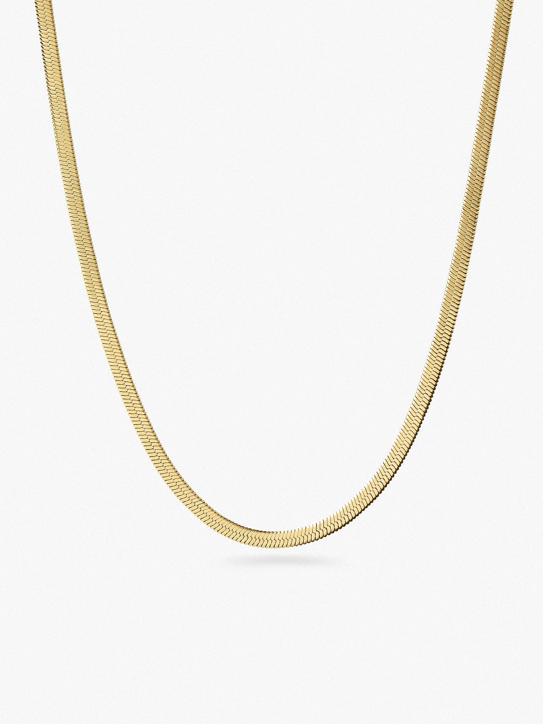 Ana Luisa Jewelry Necklaces Chain Necklace Herringbone Necklace Ina Gold