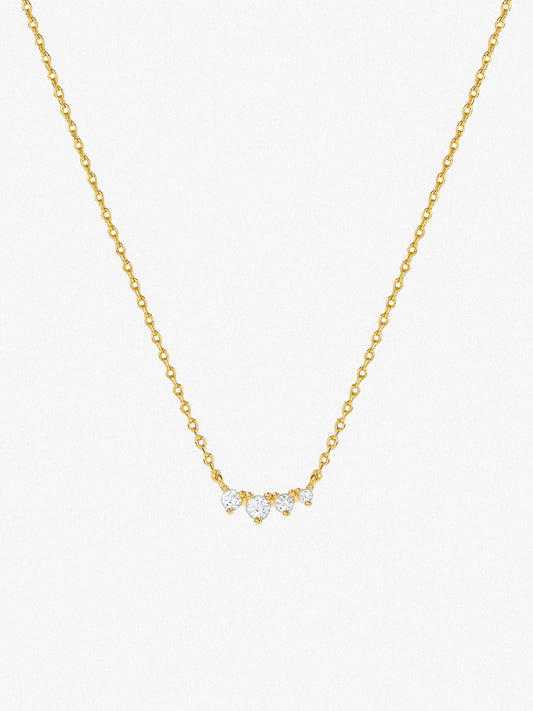 Ana Luisa Jewelry Necklaces Light Chains Dainty Gold Necklace Sallie Silver