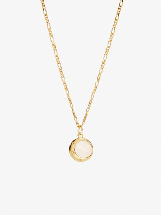 Ana Luisa Jewelry Necklaces Pendant Necklaces Moon Pendant Mei Gold