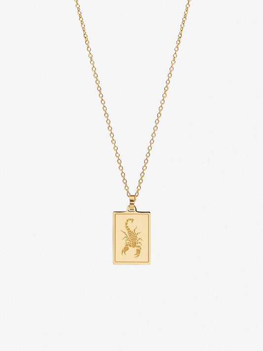 Ana Luisa Jewelry Necklaces Pendants Zodiac Necklace Scorpio Stainless Steel
