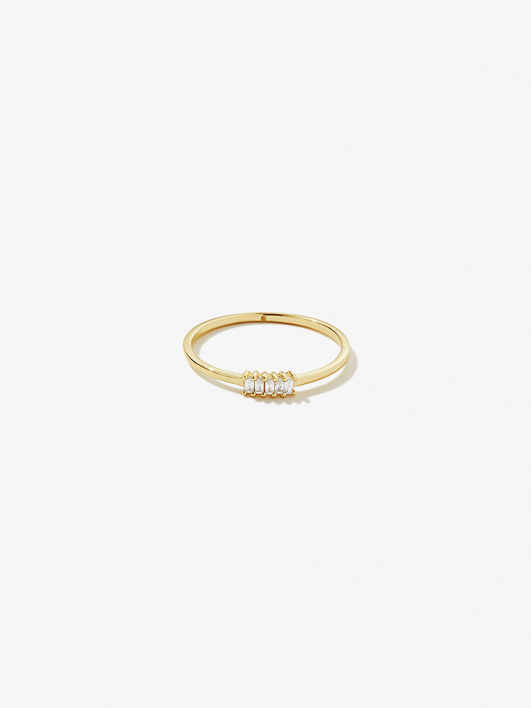 Ana Luisa Jewelry Rings Statement Rings Baguette Ring Mavis Mini Gold